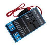 1500 W Auto Power Inverter DC12V 24V A AC220V Convertitore Auto Con 4 Porta USB Adattatore di Ricarica Del Telefono Del Computer Portatile Dell'automobile