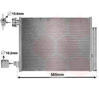 15005011 VAN WEZEL Condensatore, Climatizzatore per DACIA,RENAULT