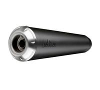 15007BU - Scarico LeoVince CLASSIC RACER BLACK ROYAL ENFIELD CONTINENTAL GT
