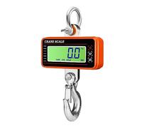 1500KG / 500g Bilancia for gru ad alta precisione Display LCD/LED Bilancia digitale con bilancia pesapersone industriale telecomandata, Pesatura precisa(Orange LCD Display)