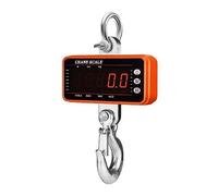1500KG / 500g Bilancia for gru ad alta precisione Display LCD/LED Bilancia digitale con bilancia pesapersone industriale telecomandata, Pesatura precisa(Orange LED Display)