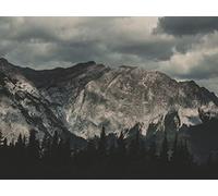 1500Pcs Puzzle Classici,Jigsaw Puzzle - Montagne cielo vista dall'alto 87x57cm
