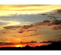 1500Pcs Puzzle Classici,Jigsaw Puzzle - Montagne tramonto orizzonte 87x57cm