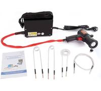 1500W Induction Heater Bolt Remover Kit with 4 Coils, Flameless Electromagnetic Heater for Rusty Bolt Removal, Metal Rust Repair, Car Maintenance And Bearing Removal - Professional & DIY Tool