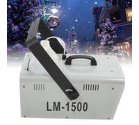 1500W Snow Making Machine High Output Snowflake Maker Stage Effect Indoor Outdoor Remote Control Snow Machine