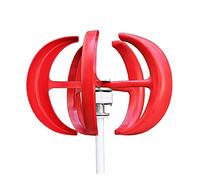 1500W Turbina Eolica Lanterna Turbina Eolica Verticale 12V 24V Motore Quick Start Home Farm Hybrid Street Light con Controller MPPT(Rot,With MPPT controller,12V)