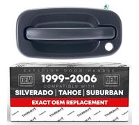 15034985 Sostituzione maniglia porta anteriore sinistra compatibile con Chevrolet Silverado 1999-2007, GMC Sierra 2002-2006 Avalanche, Escalade Yukon Tahoe Suburban 2002-2005 Denali 77261