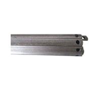 15077 Q.TA' 25 FERRO CREMONESE 1/2 TONDO 14X3,5MM H 120CM