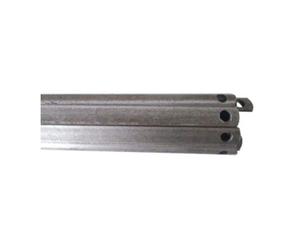 15077 Q.TA' 25 FERRO CREMONESE 1/2 TONDO 14X3,5MM H 120CM
