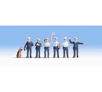 NOCH 15091 Scala H0 Poliziotti Modellino Ferrovia