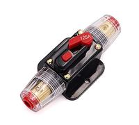 150A 125A 80A 50A 30A 12V/24V Auto Camion Barca Modifica Audio Amplificatore Stereo Breaker Ripristino Automatico portafusibile Interruttore Interruttore automatico (Size : 125a)