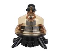 150CC Milk Claw Cluster for Cow Sheep Milking Machine, Replacement Milker Claw Part with Transparent Lid and Adjustable Air Valve, Compatible with Standard Farm Milking Systems