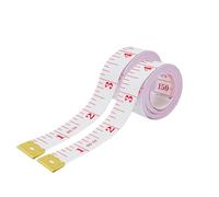 150CM/60IN Metro per Sarto Centimetro per Misurazione Corpo, Centimetro da Sarta Professionale Avvolgibile Doppia Graduazione, Rosa 2Pz