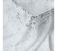 150cm Di Larghezza Nastro Di Pizzo Con Occhielli Rotolo Vintage Pattern Pizzo Taglio Nuziale Da Sposa In Pizzo Per Cucire Fai Da Te Decorazioni Matrimoni Venduto Da 1m(Color:bianco)