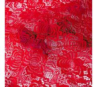150cm Di Larghezza Nastro Di Pizzo Con Occhielli Rotolo Vintage Pattern Pizzo Taglio Nuziale Da Sposa In Pizzo Per Cucire Fai Da Te Decorazioni Matrimoni Venduto Da 1m(Color:rosso)