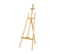 150cm Tall Easel, Display Easel Stand, Wooden A-Frame Folding Easel Portable Art Easel for Displaying Photos And Posters, Easy Assemble