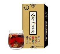 150g/10 Bustine Renseng Maka Bacche Di Goji Radice Di Bardana Gelso 10 Tipi Di Tisana Senza Additivi Tisana Ai Fiori Secchi per I Reni Lenitiva E Nutriente Bevanda Alle Erbe