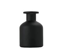 150ml Bombolette vuote ricaricabili in vetro vasetti per aromaterapia contenitore per aromaterapia accessori per la sostituzione fai da te set di bastoncini di oli essenziali decor artigianali Nero