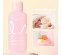 150ml Detergente delicato per cuscinetti e spugnette da trucco, non può essere utilizzato come struccante per il viso, formula delicata per una pulizia profonda di spugnette e cuscinetti, rimuove i re