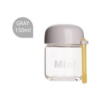 150ml Piccolo Vetro Acqua Bottiglia Portatile Carino Mini Calore Resistente Bere