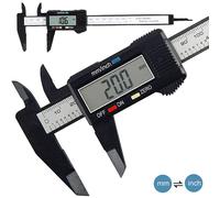 150mm 100mm Calibro elettronico digitale Quadrante in fibra di carbonio Calibro a corsoio Micrometro Strumento di misurazione Righello digitale