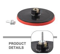 150mm 15.2cm Velc Supporto Pastiglia Aggancio Facile for Smerigliatrice Trapano