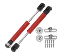 150mm/5.91" Gas Struts 100N Gas Springs in Acciaio al Carbonio Rosso 2 Set