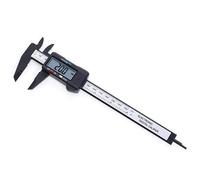 150mm 6 "LCD Righello Digitale Elettronico In Fibra di Carbonio Vernier Calibro Micrometro Strumenti di Misura per Automotiv Industriale