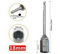 150mm Esagonale Dado Driver Drill-Bit Adattatore Presa Chiave Estensione Lunga