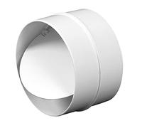 150mm Non Ritorno Tubo Connessione PVC Bianco Giro Griglia