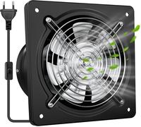 150Mm Ventola Aspirazione 525M³/H - Aspiratore Silenzioso Con Valvola Antireflus