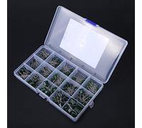 150pcs 100V 15 Value Polyester Film Capacitors Assortment Kit Box,Convenient and Practical, Popular in Electronic Enthusiasts and Amateurs, Including Types to Meet Basic Capacitance Meters