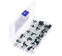 150pcs 100V 15Kinds Polyester Film Capacitor assorted kit 0.33nF 0.47nF 0.56nF 1nF 3.9nF 6.8nF 10nF 22nF 47nF 100nF 150nF 470nF PKNVKZIDK