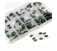 150Pcs 15Values Polyester Film Capacitor Assortment Box Kit 0.33NF 2A331J 470NF 2A474J 2A821J 2A102J 2A393J 2A474J EKFBQBGW