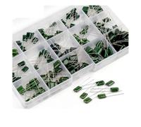 150Pcs 15Values Polyester Film Capacitor Assortment Box Kit 0.33NF 2A331J 470NF 2A474J 2A821J 2A102J 2A393J 2A474J NWPNLXEA
