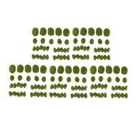 150PCS 3 Dimensioni Artificiali Moss Rocks Decorative, Palle di Muschio Ver6840