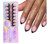 150Pcs Breve bara Francese Tip Press On Unghie Acrilici Unghie Arte Accessori Unghie Finte In 15 Misure Per Le