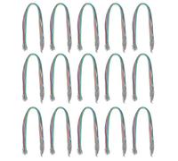 150pcs Collana cerata Corca cerata Colore assortito Collana durevole Furca Class Gioielli Uso della famiglia