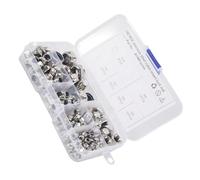 150Pcs Kit Assortimento Dado nel Acciaio Inossidabile 304 per Accessori Har7587