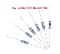 150pcs Resistor Kit 2W 1% 30values X 10pcs Carbon Film Resistance 0.1R-750 ohm 1K-820K Set NWPNLXEA(0.1ohm - 750ohm)