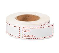 150pcs / roll cibo congelatore Etichette adesivi 1x3 pollici autoadesivo bagagli Frigorifero alimentari Data etichette Easy Clean nessun residuo(150pcs)