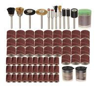 150Pcs Rotary Power Tool Adatto 1/8 "Shank Levigatura Lucido Accessori Bit Set Drimell Strumenti Accessori Esteso Sbavatura