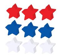 150pcs Star Cutouts Doppia Stampa Decorazioni di Carta Per Fatto A Mano Indipendenza Giorno di Nozze Forniture Carta