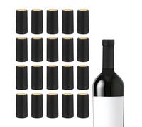 150pz Capsule termoretraibili per sigillare tappi di bottiglie di vino 30x60mm