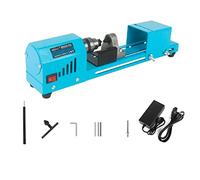 150W Mini Tornio Perline Macchina Miniatura Buddha Perla Tornio FAI DA TE Lavorazione Del Legno Buddha Perla Tornio Macchina Trapano Utensile Rotante 12V/24V,Facile da usare