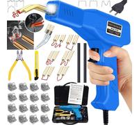 150W Saldatore per Plastica, 2 in 1 Saldatrice Plastica, Kit Riparazione Paraurt