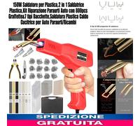150W Saldatore per Plastica,2 in 1 Saldatrice Plastica,Kit Riparazione Paraurti