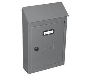 15127 Q.TA' 6 CASSETTA POSTALE 2500 C C/TETTO E CIL 17,5X5X26 GRIG