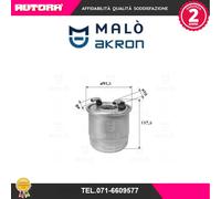 1520152 Filtro carburante (MARCA-MALO').
