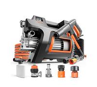 1525 PSI Electric Pressure Power Washer 1.74GPM High Pressure Power Washer 1300W Machine Cleaner with Hose Reel